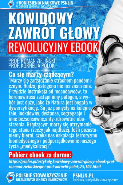 Kowidowy zawrót głowy - e-book prof. Romana Zielińskiego i prof. Kornelii Polok
