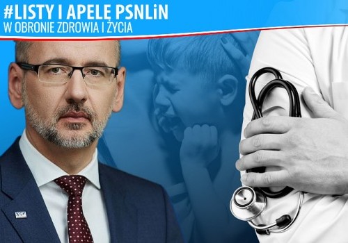 List PSNLiN do Ministra Zdrowia Adama Niedzielskiego o wstrzymanie szczepień dzieci przeciw Covid-19