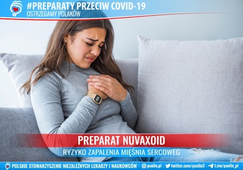 Preparat Nuvaxoid - ryzyko zapalenia mięśnia sercowego i osierdzia!