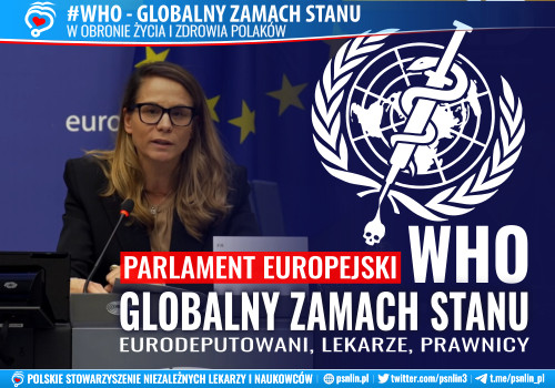 WHO - GLOBALNY ZAMACH STANU! Konferencja w Parlamencie Europejskim.