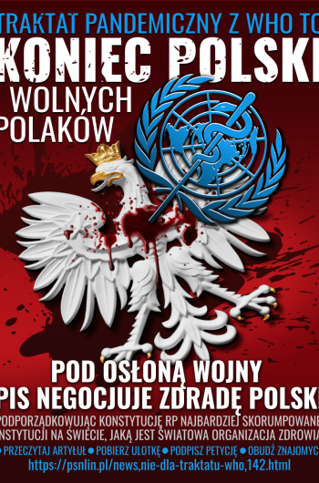 traktat pandemiczny z who to koniec polski - psnlin