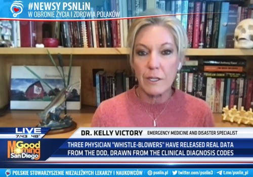 Firmy ubezpieczeniowe informują o ogromnym wzroście zgonów - dr Kelly Victory