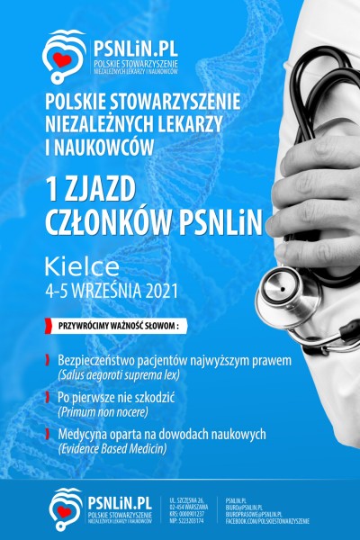 I zjazd członków Polskiego Stowarzyszenia Niezależnych Lekarzy i Naukowców