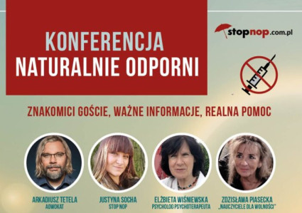 Konferencja "NATURALNIE ODPORNI" - Poznań 16.03.2024