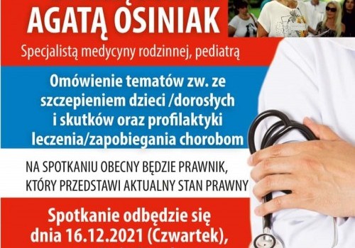 STOP COVID Rzeszów - spotkanie z ekspertem z PSNLiN