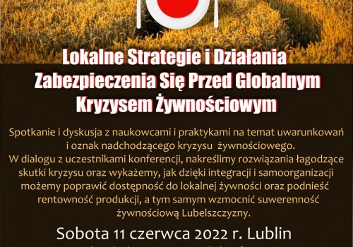 Suwerenność żywnościowa - lokalne strategie i działania - Lublin