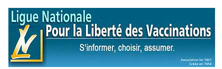 LIGA NATIONALE POUR LA LIBERTE DES VACCINATIONS logo