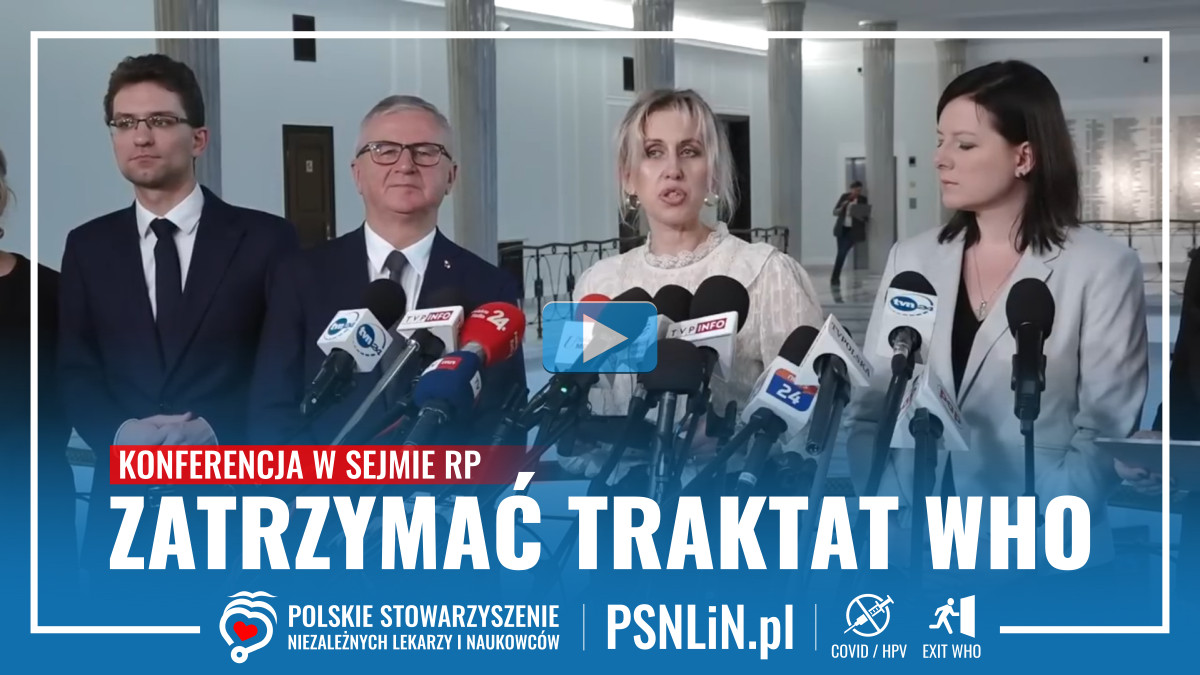 Zatrzymać traktat WHO - Sejm RP - WHO globalny zamach stanu PSNLiN