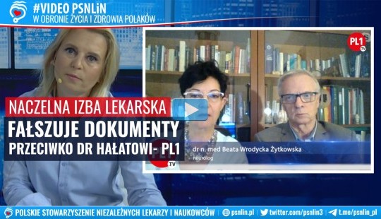 Naczelna Izba Lekarska Fałszuje dokumenty sądowe przeciwko dr Hałatowi - PL1