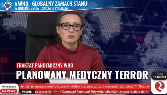 Planowany medyczny terror - Traktat pandemiczny WHO