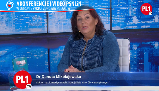 Doktryna strachu - medialna manipulacja - dr Danuta Mikołajewska PSNLiN