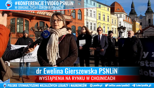 Jeżeli system nas odrzuci - stworzymy nowy - dr Ewelina Gierszewska PSNLiN